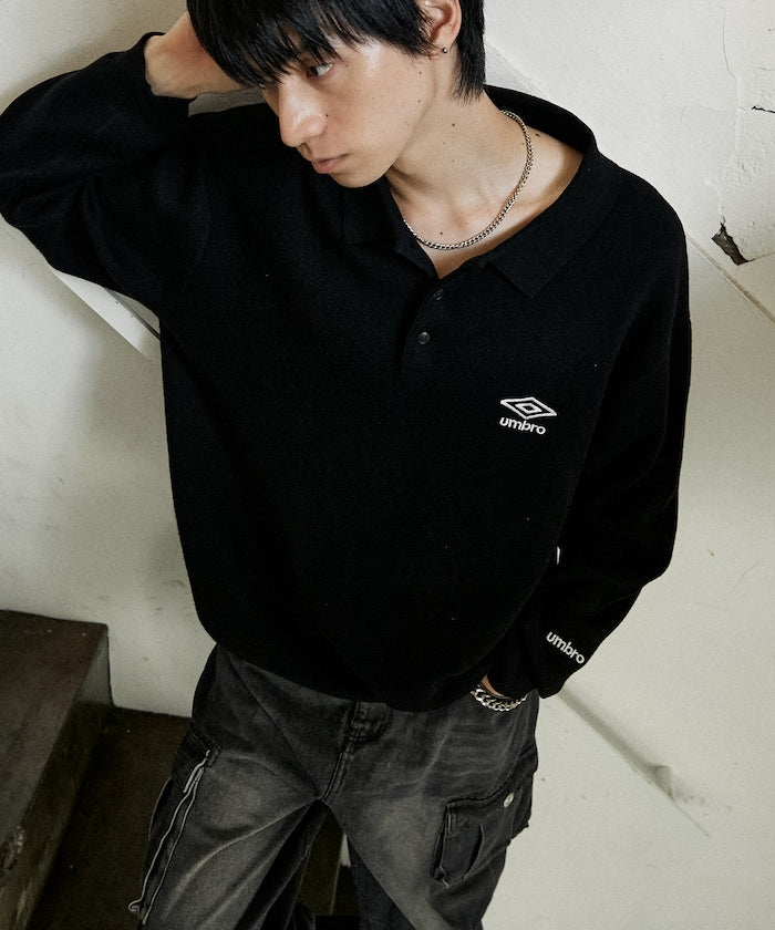 UMBRO / KNIT POLO SWEATER 針織長袖 POLO衫