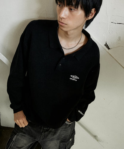 UMBRO / KNIT POLO SWEATER 針織長袖 POLO衫