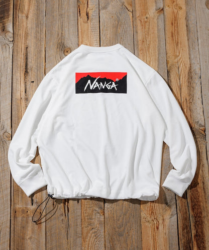 NANGA × FREAK’S STORE / 別注 neo-PRO 機能抽繩長袖T恤 *9月下旬出貨