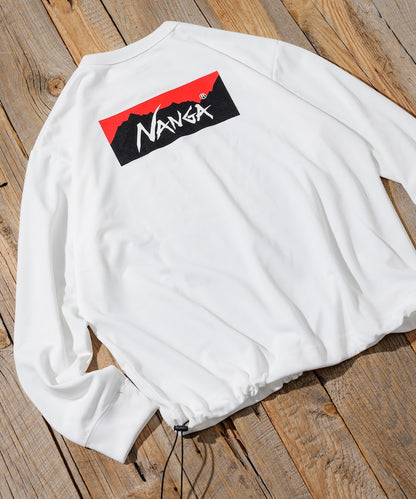 NANGA × FREAK’S STORE / 別注 neo-PRO 機能抽繩長袖T恤 *9月下旬出貨