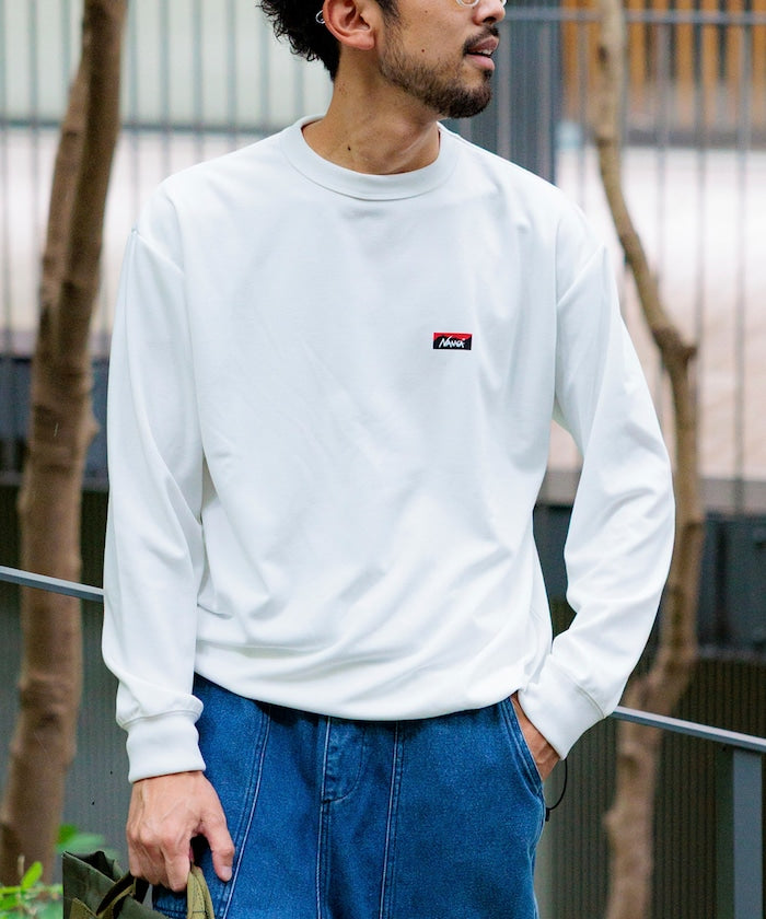NANGA × FREAK’S STORE / 別注 neo-PRO 機能抽繩長袖T恤 *9月下旬出貨
