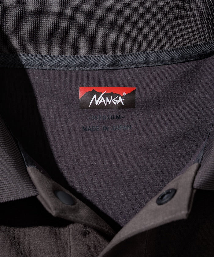 NANGA × FREAK’S STORE / 別注 neo-PRO 抗熱吸濕長袖 POLO 衫 *9月上旬出貨