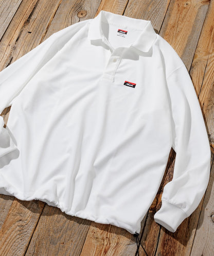 NANGA × FREAK’S STORE / 別注 neo-PRO 抗熱吸濕長袖 POLO 衫 *9月上旬出貨
