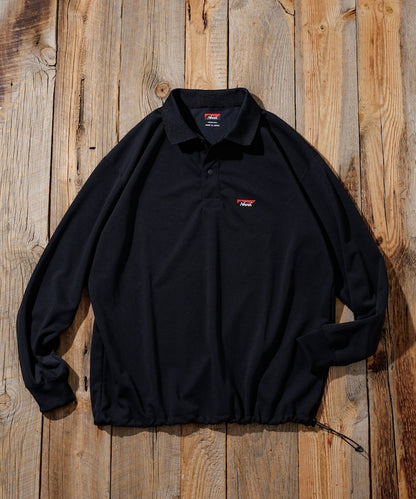 NANGA × FREAK’S STORE / 別注 neo-PRO 抗熱吸濕長袖 POLO 衫 *9月上旬出貨