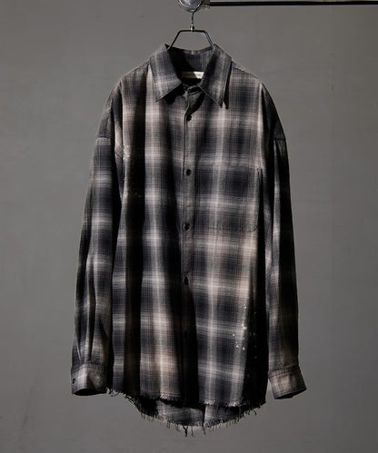 FREAK’S STORE / 仿舊格紋襯衫
