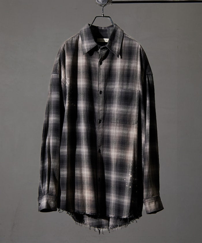 FREAK’S STORE / 仿舊格紋襯衫