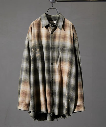 FREAK’S STORE / 仿舊格紋襯衫