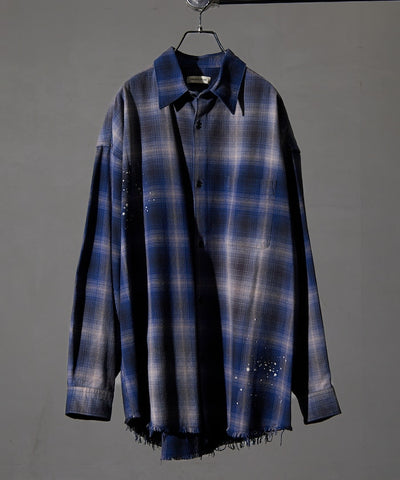 FREAK’S STORE / 仿舊格紋襯衫
