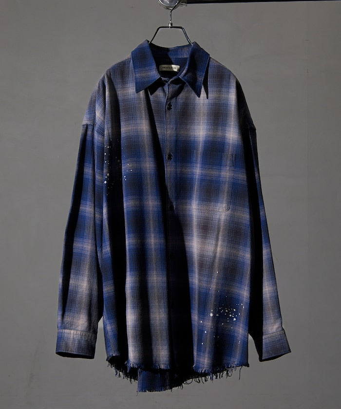 FREAK’S STORE / 仿舊格紋襯衫