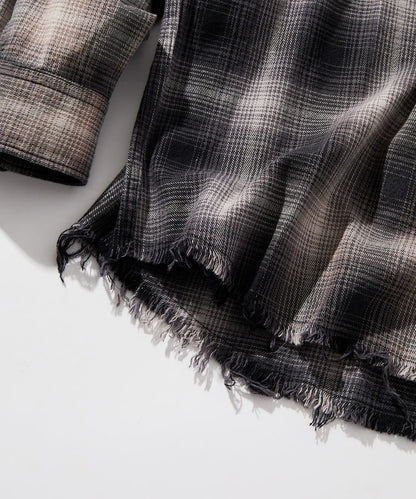 FREAK’S STORE / 仿舊格紋襯衫