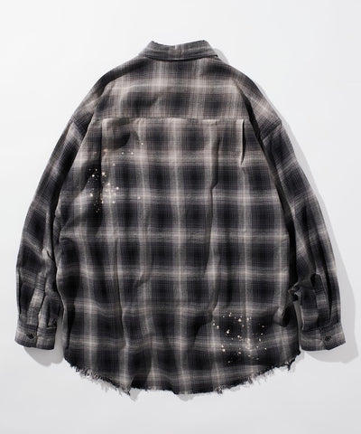 FREAK’S STORE / 仿舊格紋襯衫