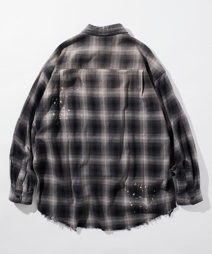 FREAK’S STORE / 仿舊格紋襯衫