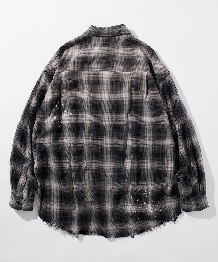 FREAK’S STORE / 仿舊格紋襯衫