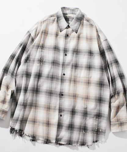 FREAK’S STORE / 仿舊格紋襯衫