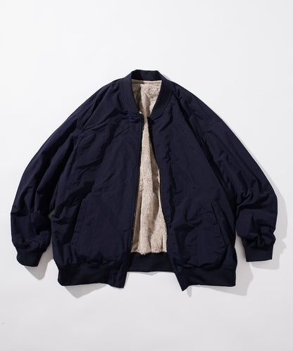 FREAK’S STORE / 尼龍×羊羔絨雙面穿 MA-1 飛行外套