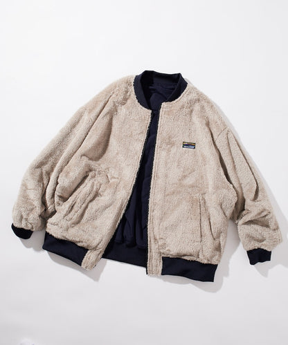 FREAK’S STORE / 尼龍×羊羔絨雙面穿 MA-1 飛行外套