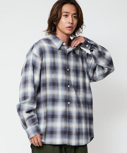 FREAK’S STORE / 柔棉格紋襯衫