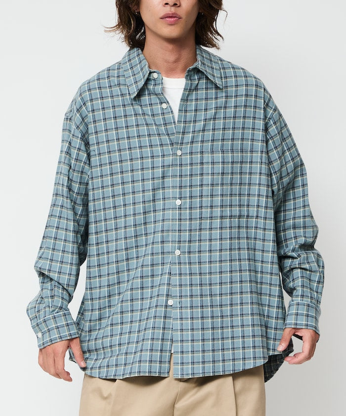 FREAK’S STORE / 柔棉格紋襯衫