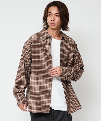 FREAK’S STORE / 柔棉格紋襯衫