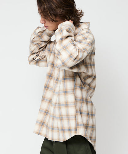 FREAK’S STORE / 柔棉格紋襯衫