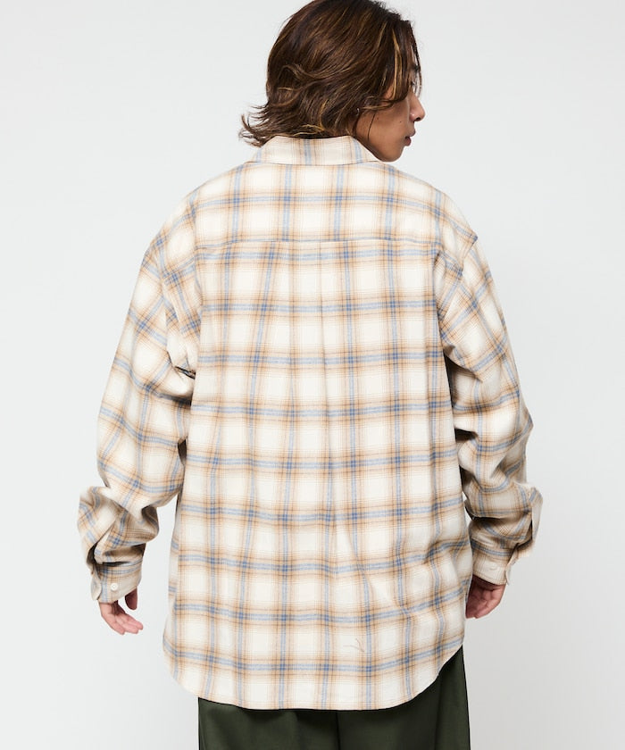 FREAK’S STORE / 柔棉格紋襯衫