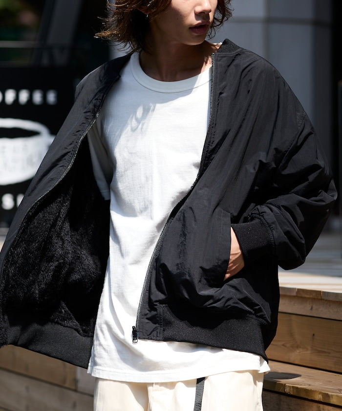 FREAK’S STORE / 尼龍×羊羔絨雙面穿 MA-1 飛行外套