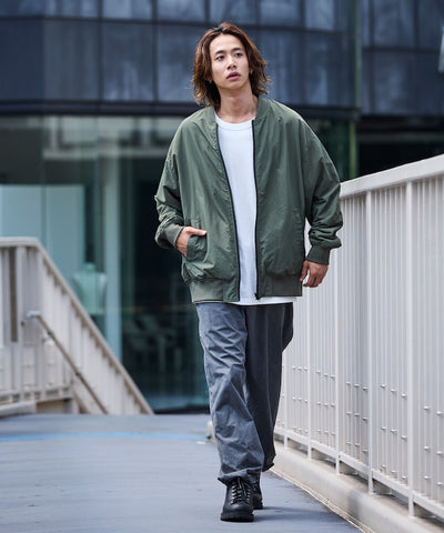 FREAK’S STORE / 尼龍×羊羔絨雙面穿 MA-1 飛行外套