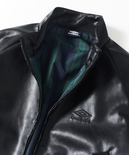 UMBRO / LEATHERETTE Stand Collar Blouson 立領外套
