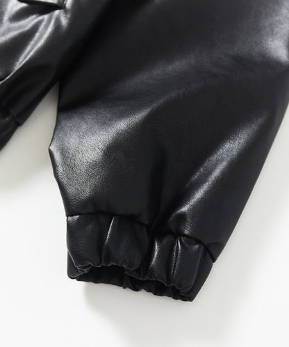 UMBRO / LEATHERETTE Stand Collar Blouson 立領外套