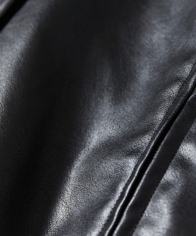 UMBRO / LEATHERETTE Stand Collar Blouson 立領外套