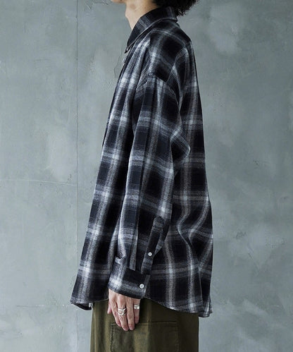 U.S. POLO ASSN. / 柔絨格紋襯衫
