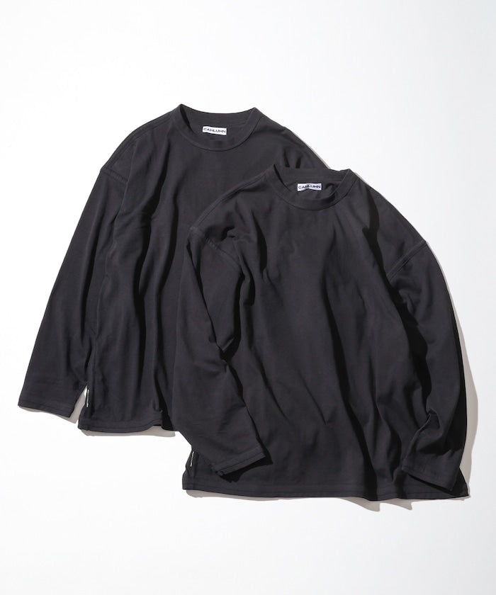 CAHLUMN 2-Pack Reversible Long Sleeve Tee / 兩面穿 兩件組 厚磅長袖T恤
