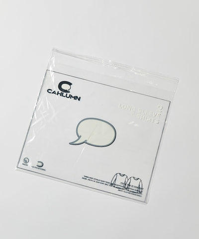 CAHLUMN 2-Pack Reversible Long Sleeve Tee / 兩面穿 兩件組 厚磅長袖T恤
