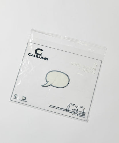 CAHLUMN 2-Pack Reversible Long Sleeve Tee / 兩面穿 兩件組 厚磅長袖T恤