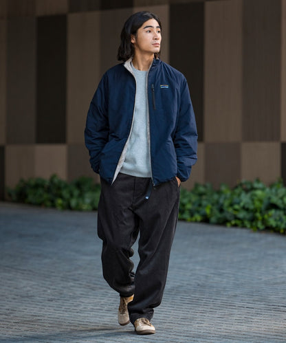 FREAK’S STORE / 寬鬆剪裁 尼龍 × 羊羔絨 雙面穿外套