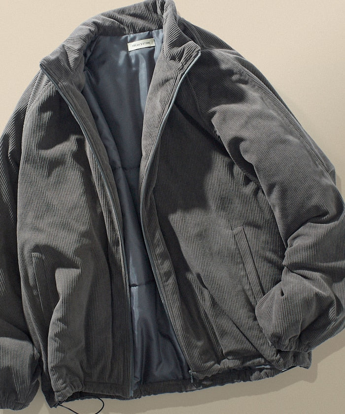 FREAK’S STORE / 燈芯絨中綿立領外套