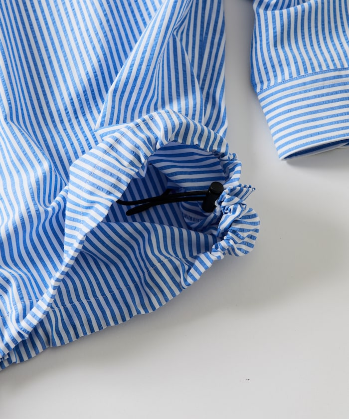 FREAK’S STORE / 下擺抽繩長袖襯衫