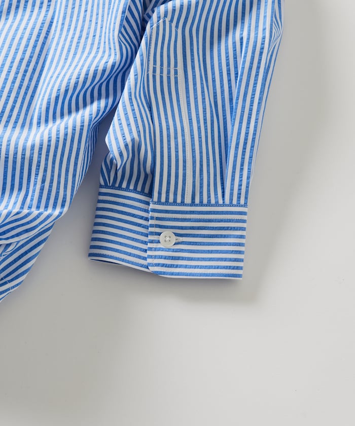 FREAK’S STORE / 下擺抽繩長袖襯衫