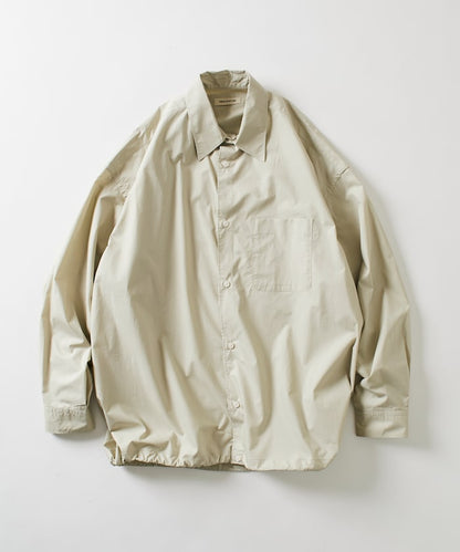 FREAK’S STORE / 下擺抽繩長袖襯衫