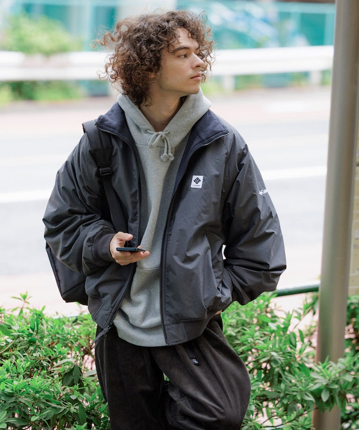 COLUMBIA X FREAK’S STORE / 雙面穿 立領羊羔絨 外套 *10月上旬出貨