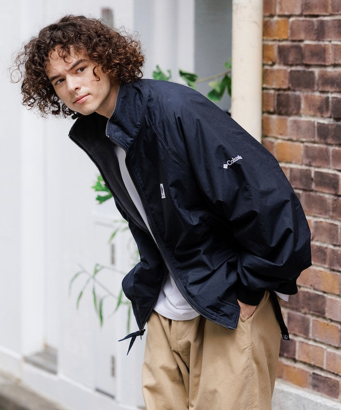 COLUMBIA X FREAK’S STORE / 雙面穿 立領羊羔絨 外套 *10月上旬出貨