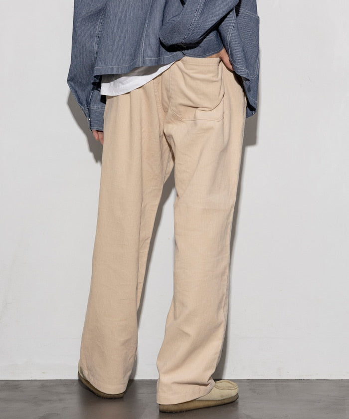 RED KAP / 別注 SMU WIDE CORDUROY CHEF PANTS 寬鬆 燈芯絨 長褲 *9月下旬