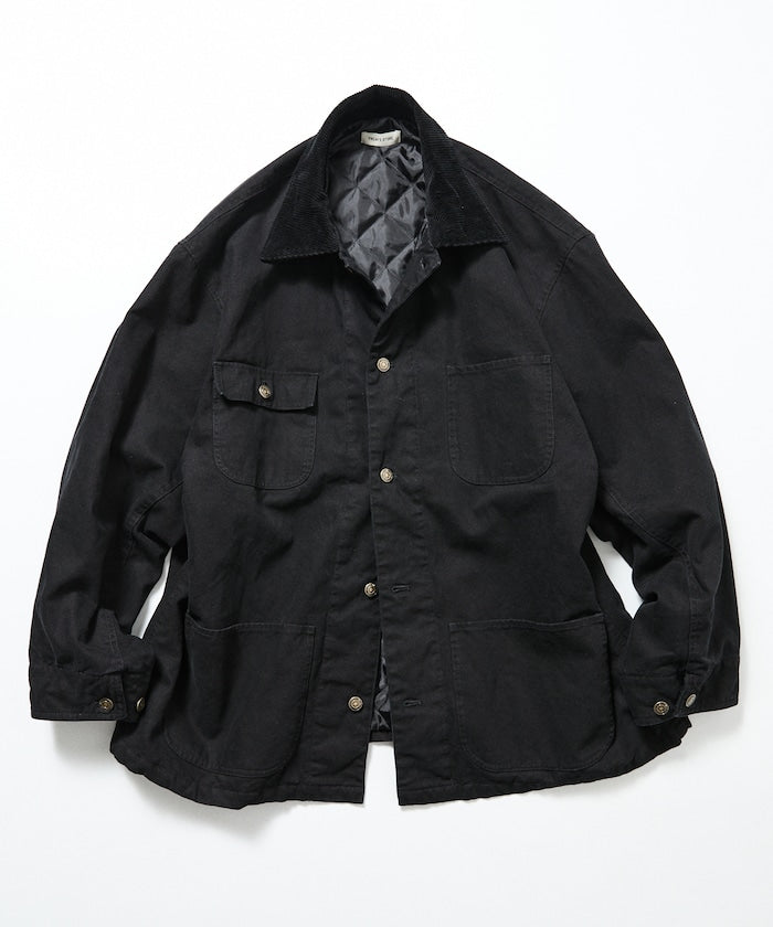 FREAK’S STORE / 燈芯絨拼接鴨布 外套
