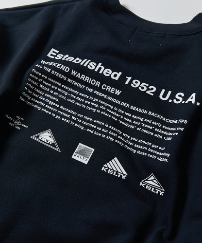 KELTY×FREAK’S STORE / 標語 圓領衫
