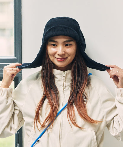 NANGA X FREAK’S STORE 別注 POLARTEC EAR FLAP CAP  / 耳罩機能帽