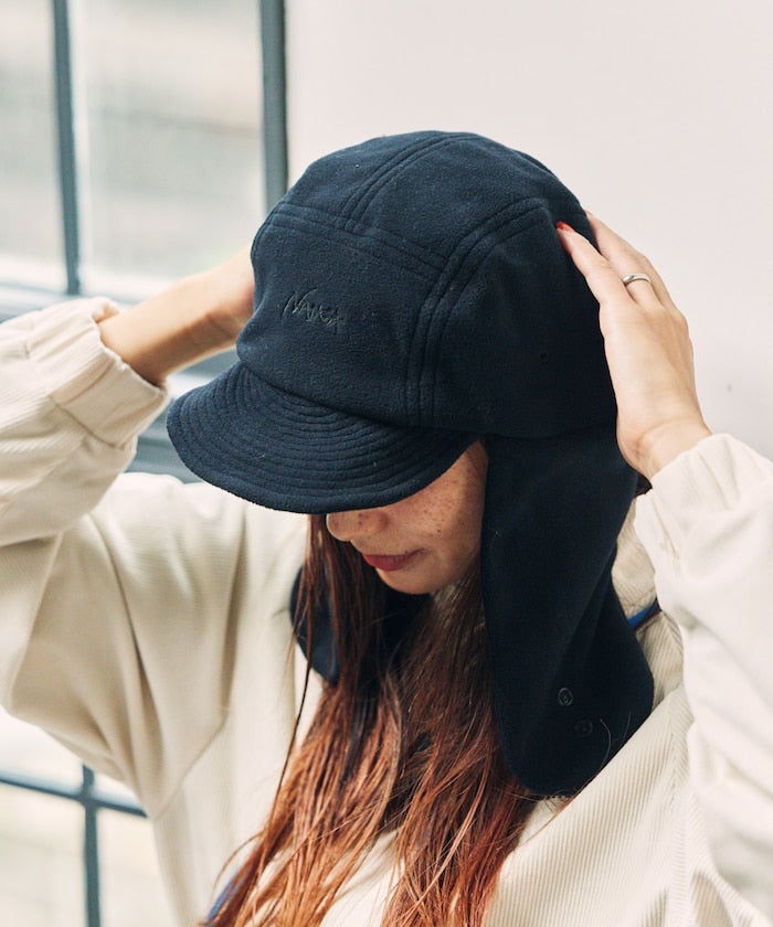 NANGA X FREAK’S STORE 別注 POLARTEC EAR FLAP CAP  / 耳罩機能帽