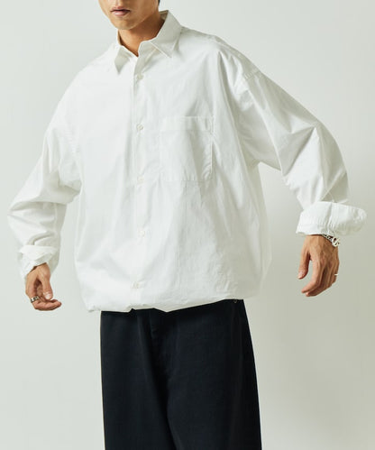 FREAK’S STORE / 下擺抽繩長袖襯衫