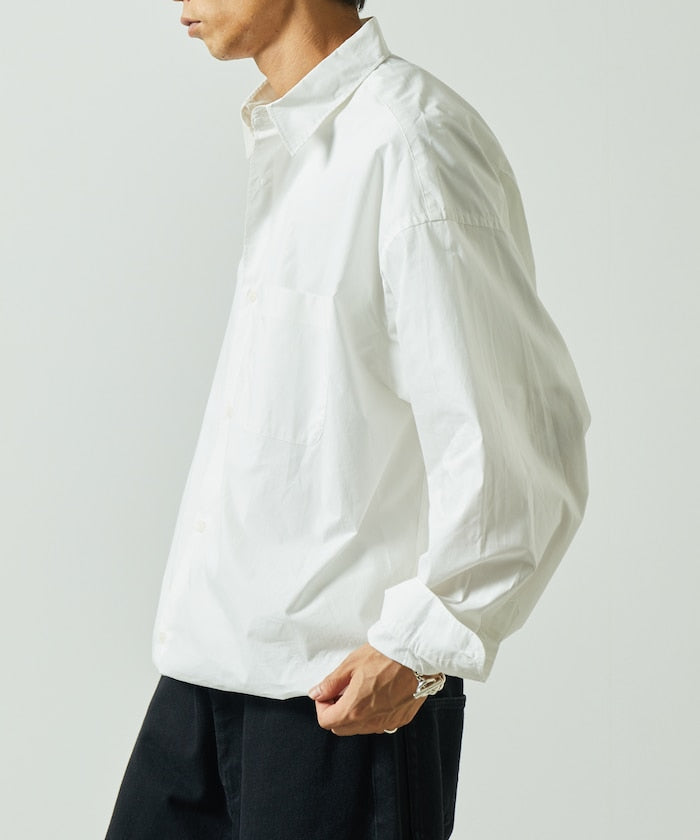 FREAK’S STORE / 下擺抽繩長袖襯衫