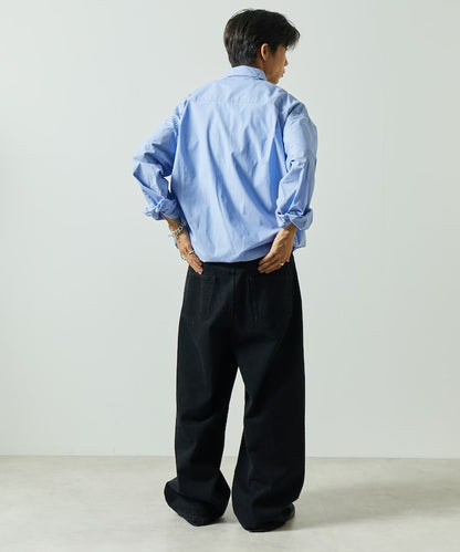 FREAK’S STORE / 下擺抽繩長袖襯衫