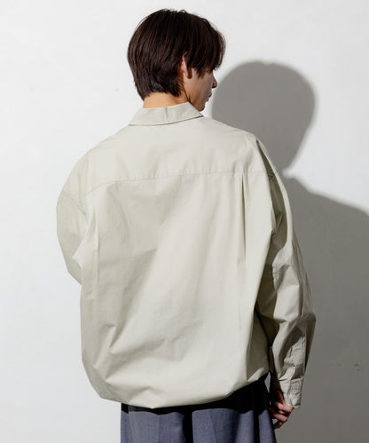 FREAK’S STORE / 下擺抽繩長袖襯衫